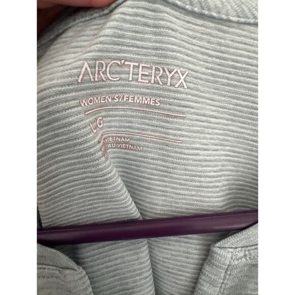 Arc'teryx Kadem Long Sleeve Top in Sage Green,  Large - Picture 3 of 8